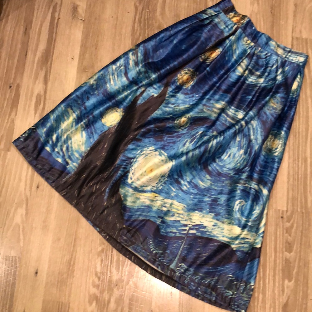 CHICI Starry Night Van Gogh Skirt
